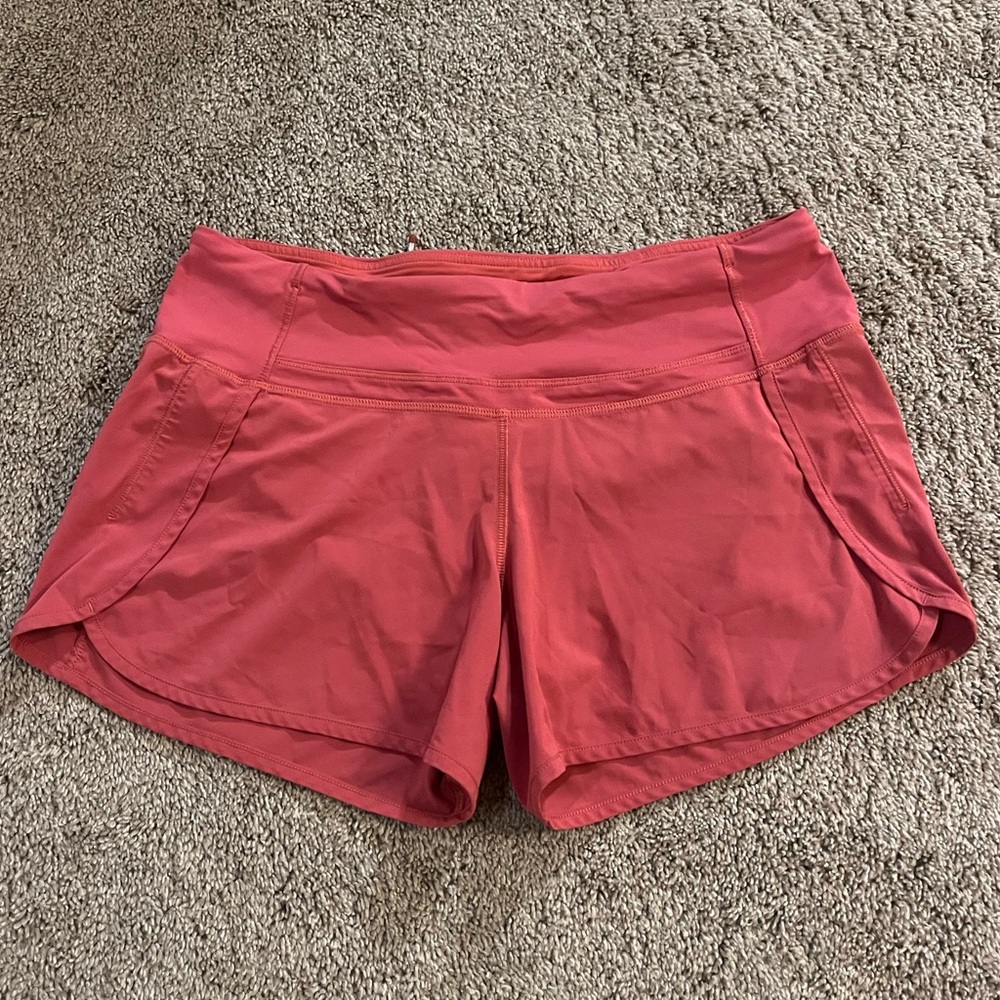 Lululemon Pink Athletic Shorts